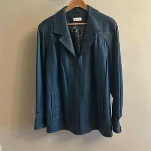 Denim&Company Leather Jacket